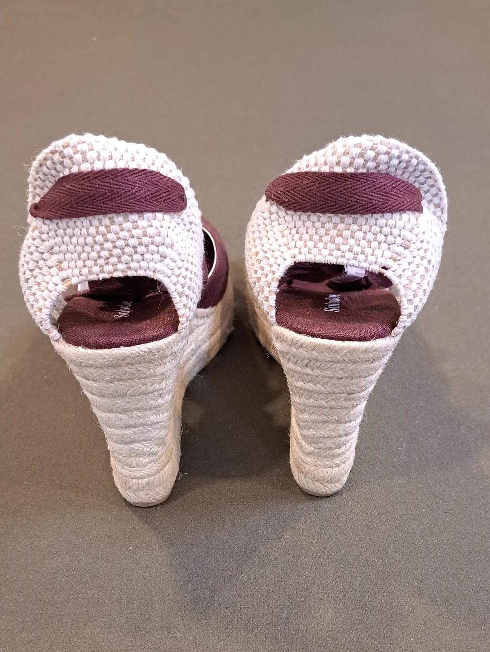 Soludos The Marseille Platform Wedge Espadrille - Color: Chocolate - Size: 9